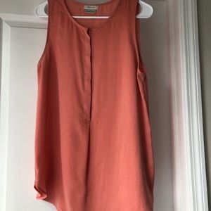 Van Heusen peach blouse